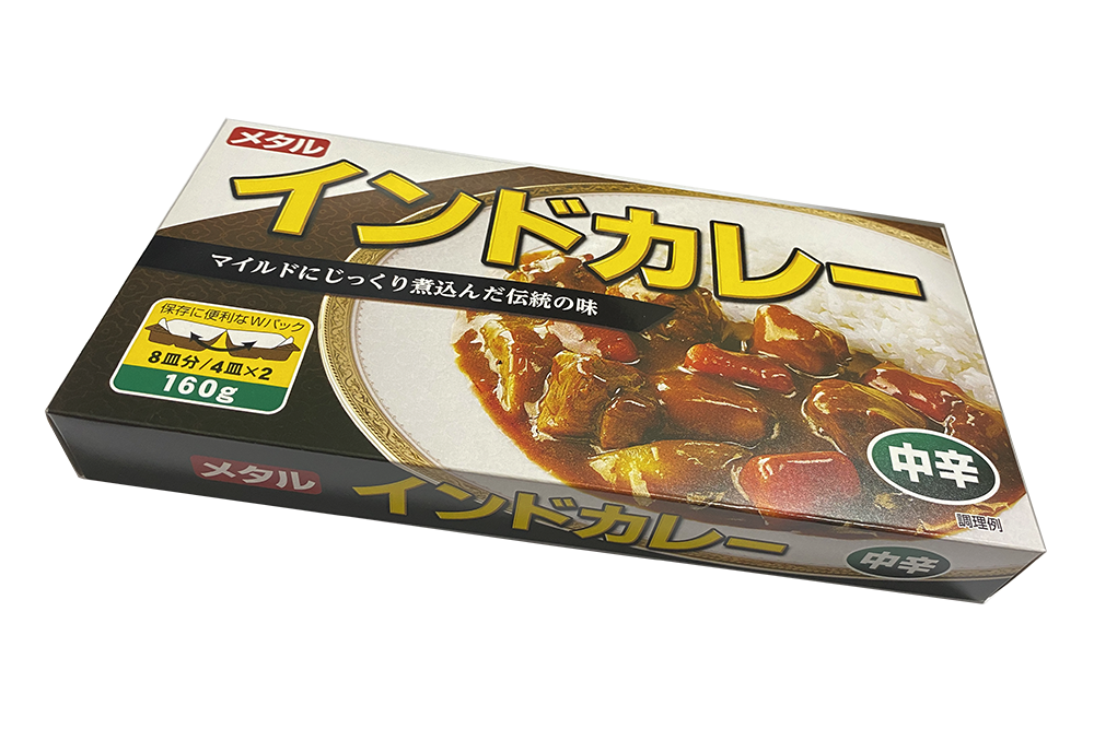 商品紹介 大阪府守口市の食品会社『大同株式会社』 メタルインドカレー、韓国風味付のりなど